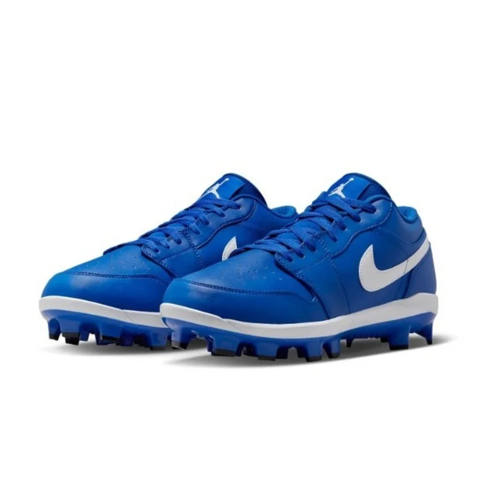 Nike Air Jordan 1 Retro MCS Low Game Royal White‎ Baseball Cleats CJ8524-401 11
